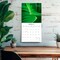 Brush Dance; Simplicity | 2027 12 x 24 Inch (Hanging) Monthly Square Wall Calendar | Plastic-Free; Category:Wall Calendars; Image:6